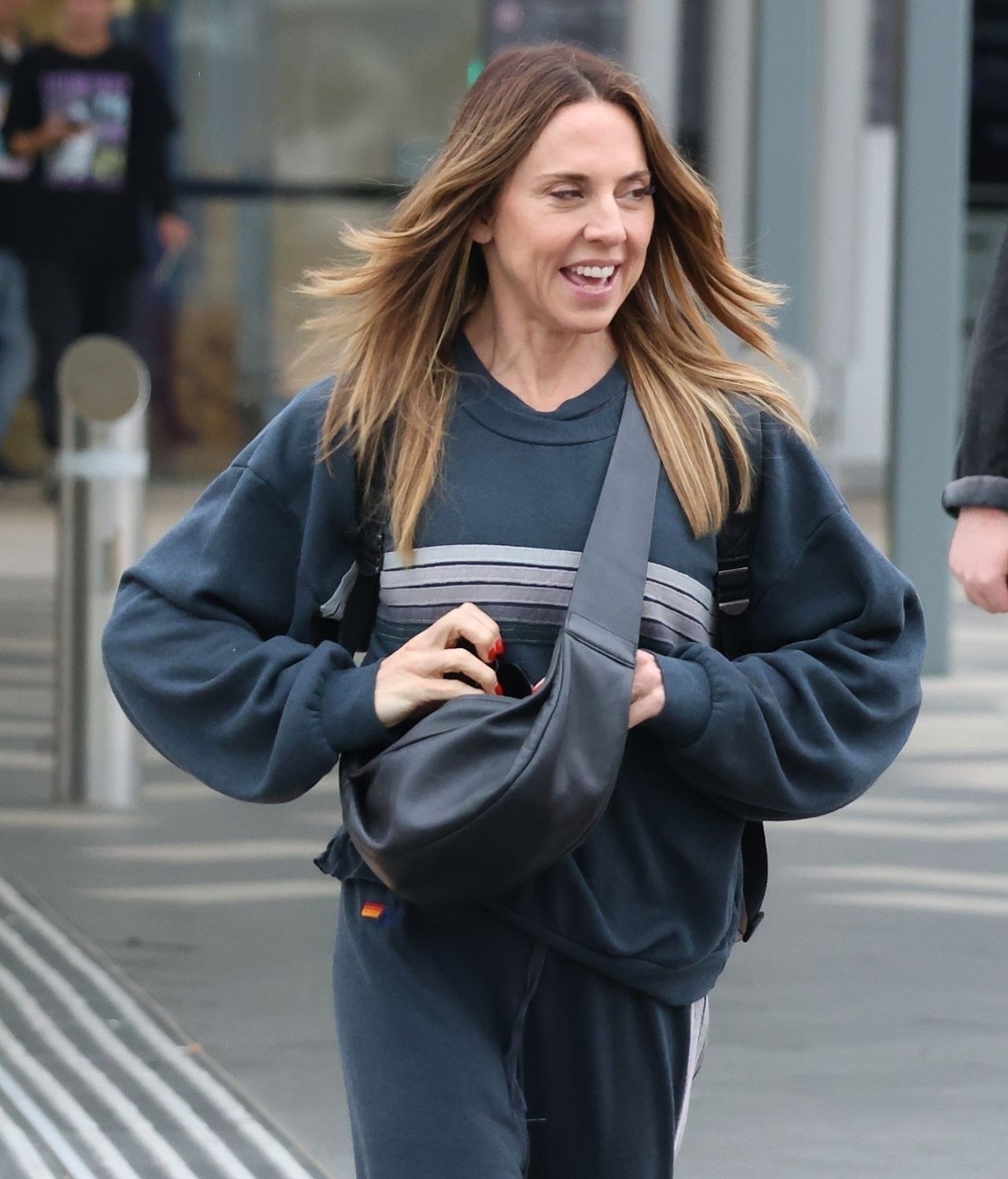 Melanie Chisholm Arriving at Perth Airport7